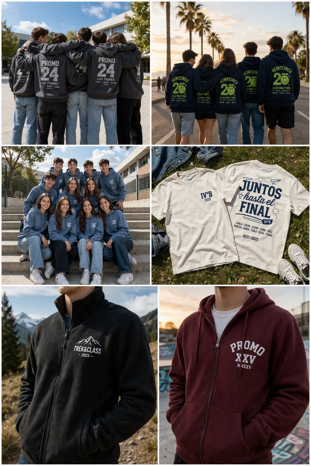 Sudaderas para asociaciones en Murcia
