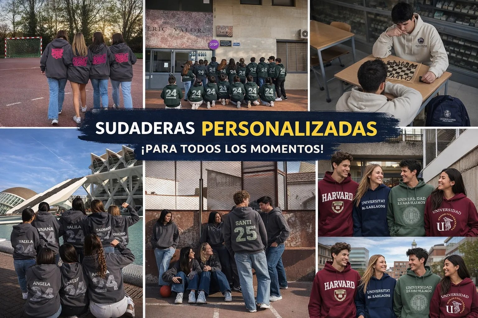 Sudaderas personalizadas en Murcia